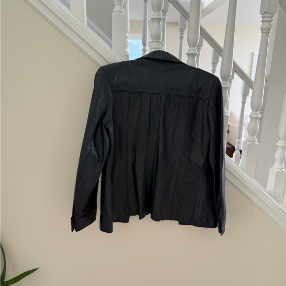 Vintage Napa Leather Coat - Picture 5 of 10